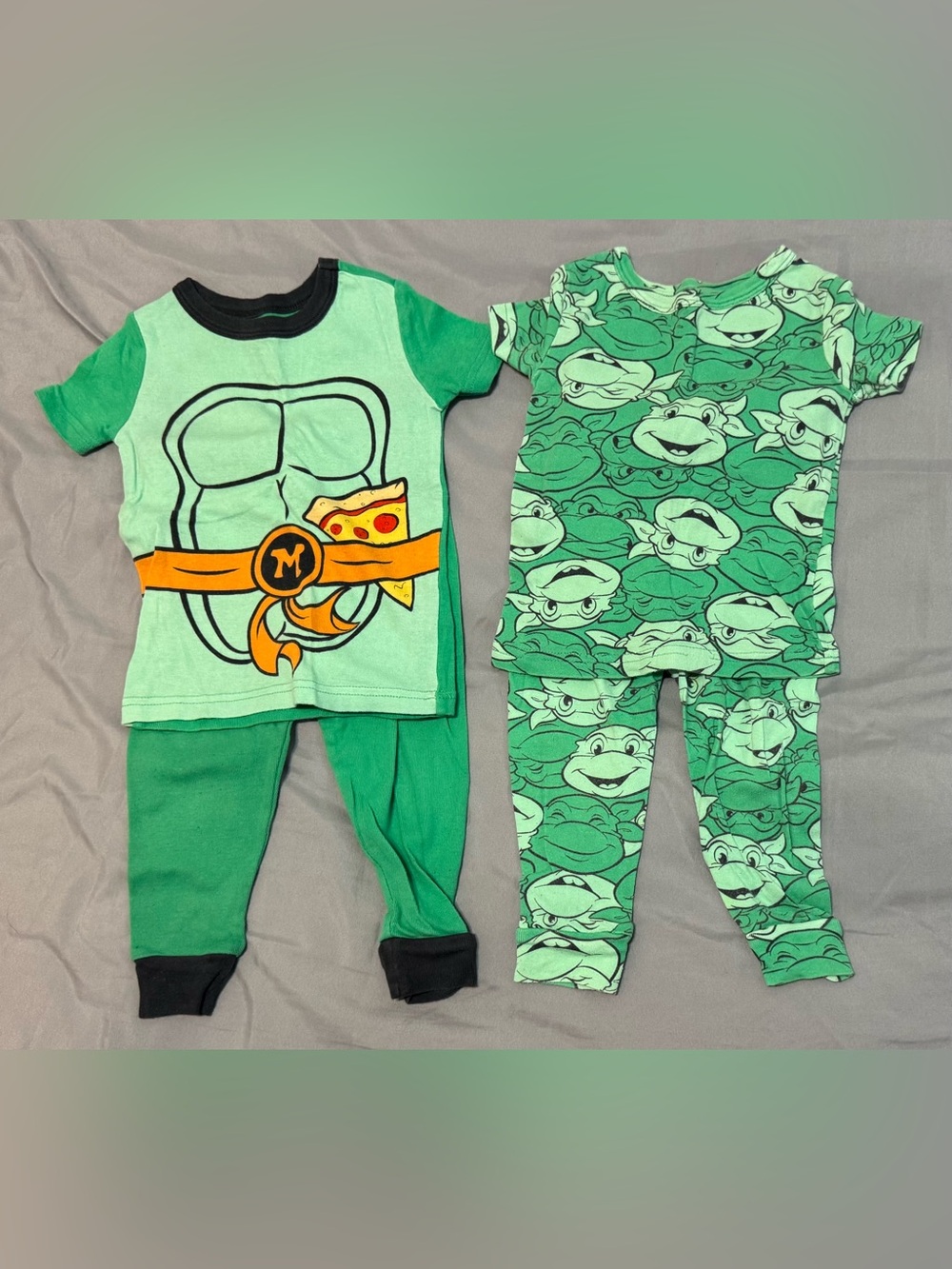 Teenage Mutant Ninja Turtles Set of 2 Kids Pajama Set 2T